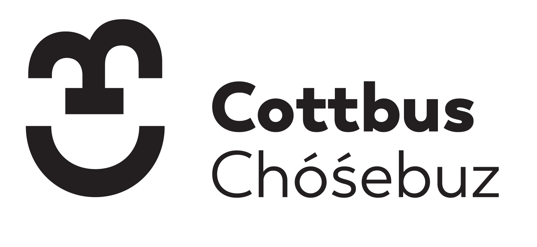 Stadt Cottbus Logo neu 2019 sw