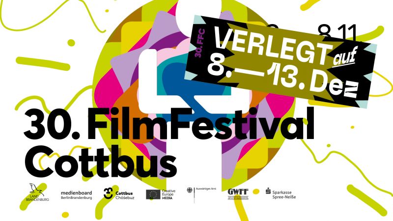 30. FilmFestival Cottbus auf 8. bis 13. Dezember 2020 verlegt