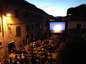 Kurzfilmpräsentation auf Brač