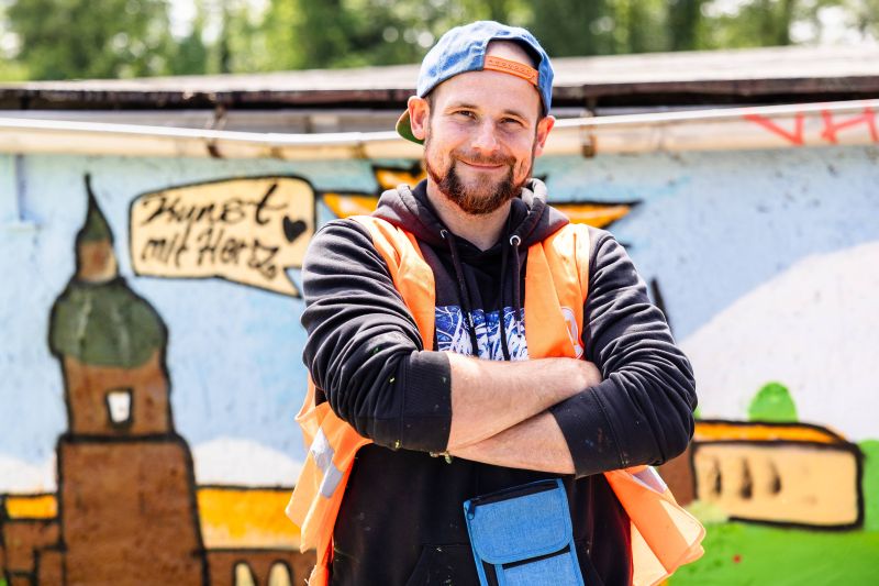 Martin Jainz von Kunst mit Herz