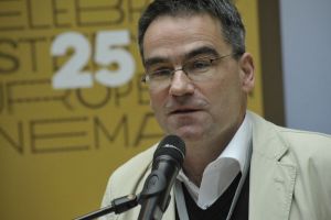 Vertritt Cottbus gemeinsam mit connecting cottbus-Direktorin Rebekka Garrido beim Trieste Film Festival: Programmdirektor Bernd Buder.