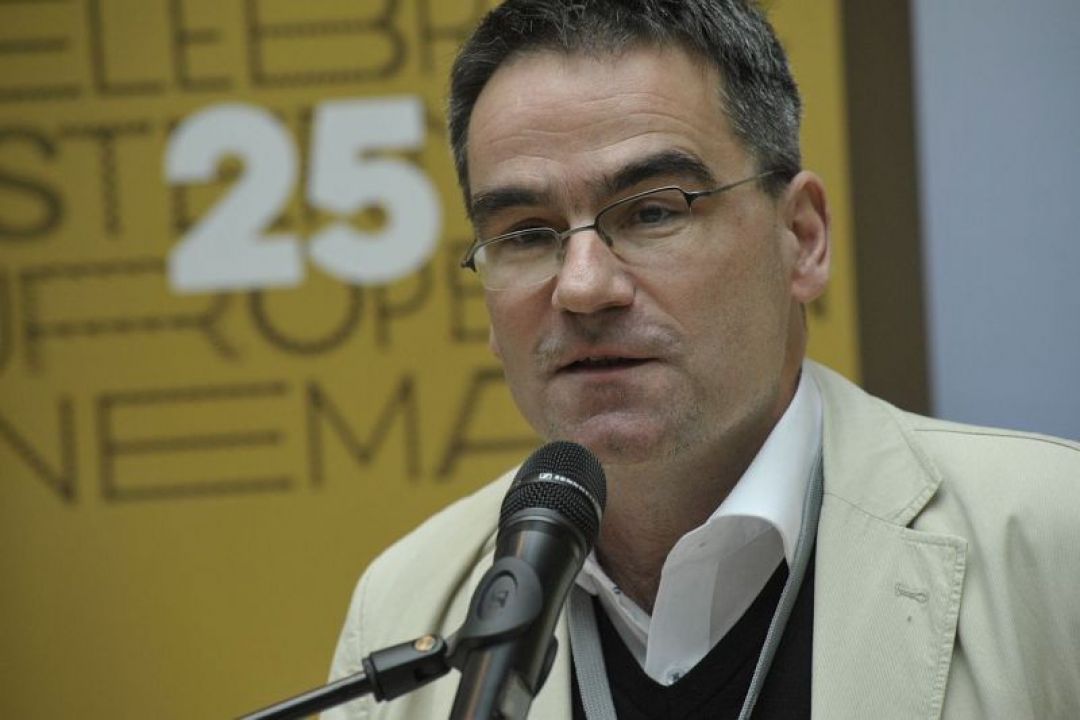 Vertritt Cottbus gemeinsam mit connecting cottbus-Direktorin Rebekka Garrido beim Trieste Film Festival: Programmdirektor Bernd Buder.